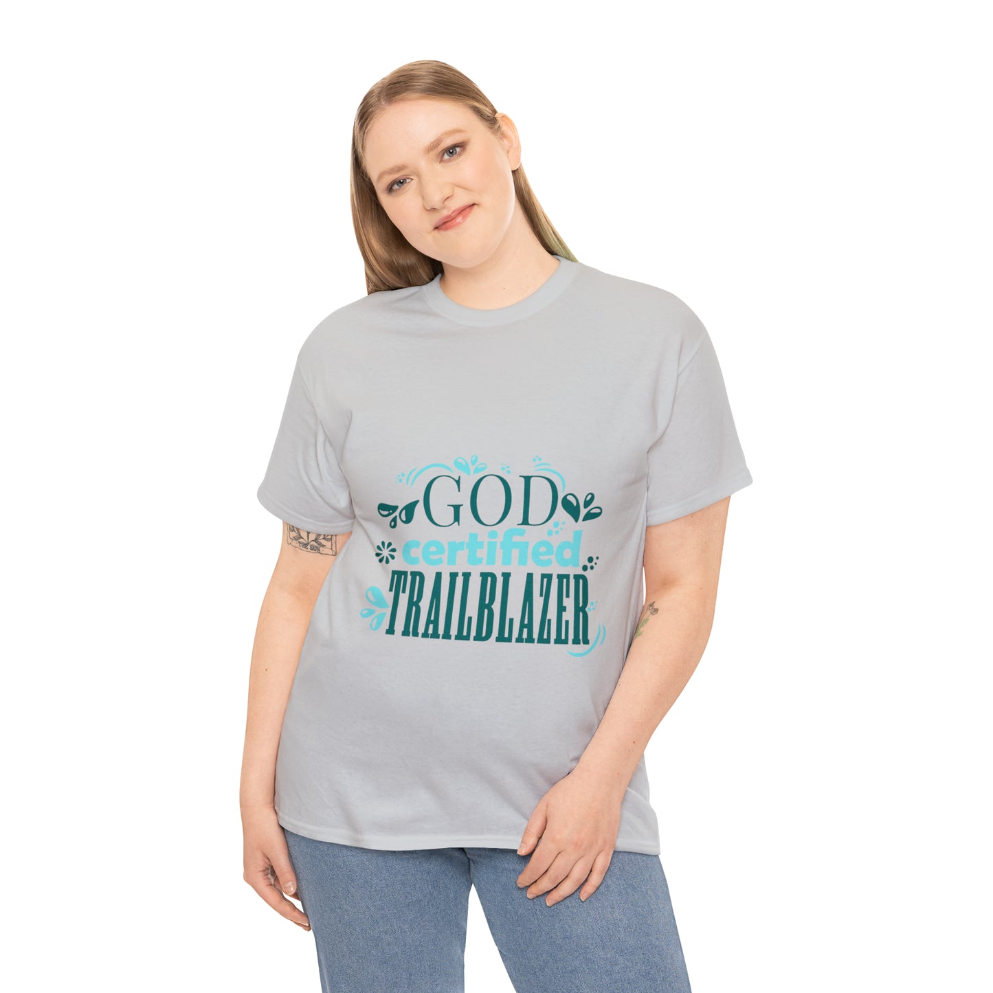 God Certified Trailblazer Unisex Heavy Cotton Tee