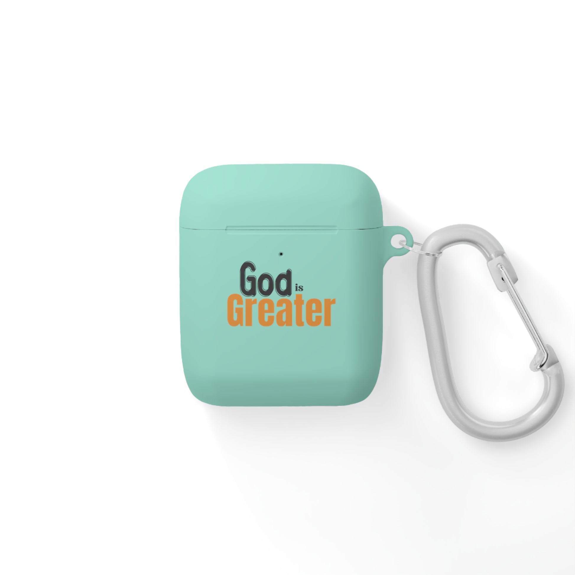 God Is Greater Christian Airpod / Airpods Pro Case cover Printify