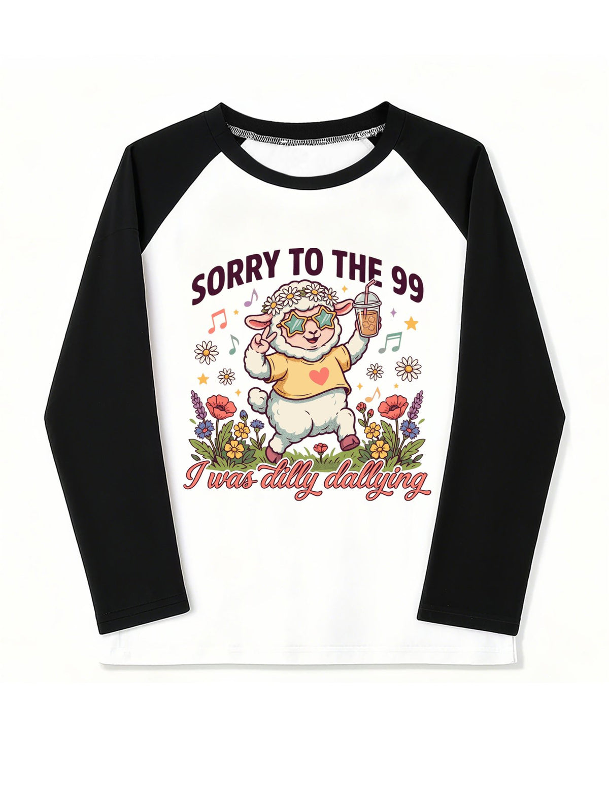 Sorry To The 99 I Was Dilly Dallying Youth Christian Christmas Plaid Pajamas