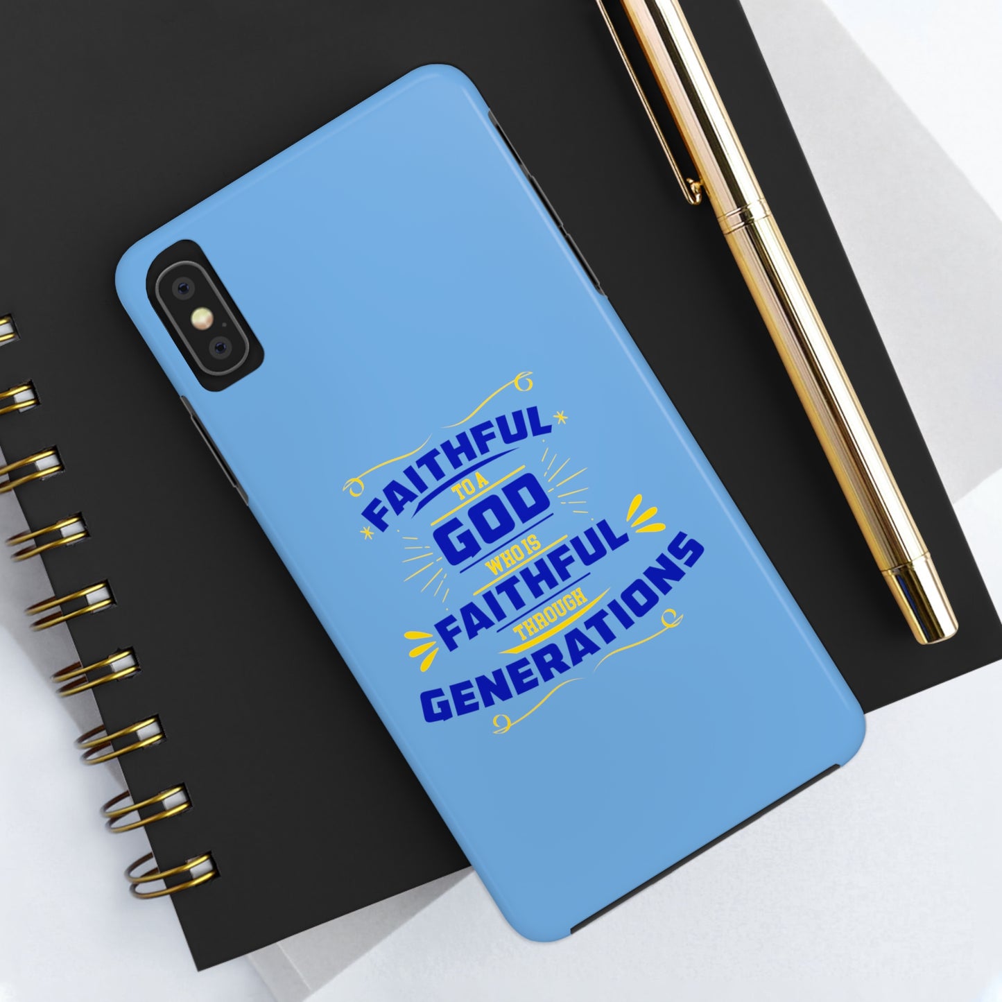 Faithful To A God Who Is Faithful Through Generations Tough Phone Cases, Case-Mate