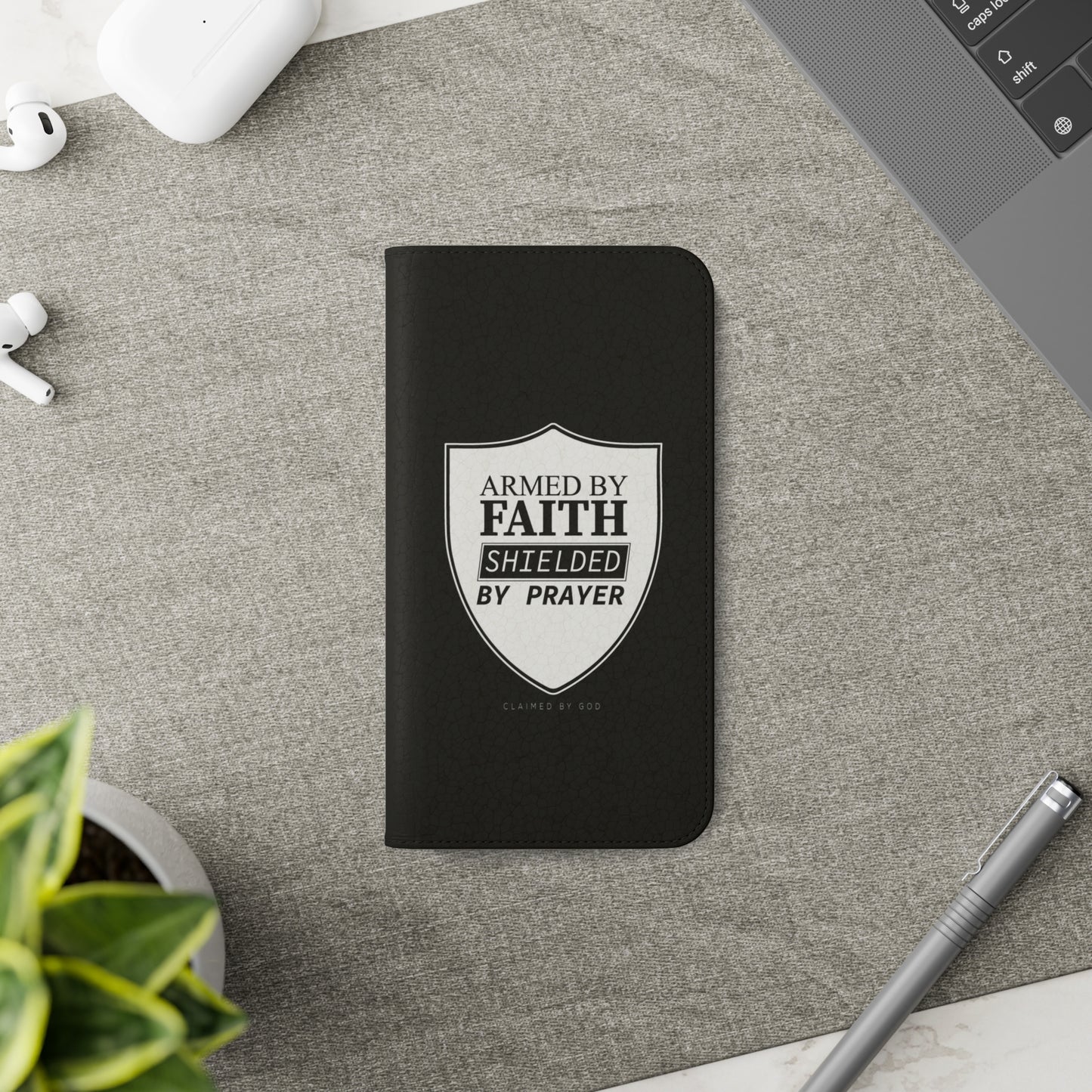 Armed By Faith Shielded By Prayer Phone Flip Cases