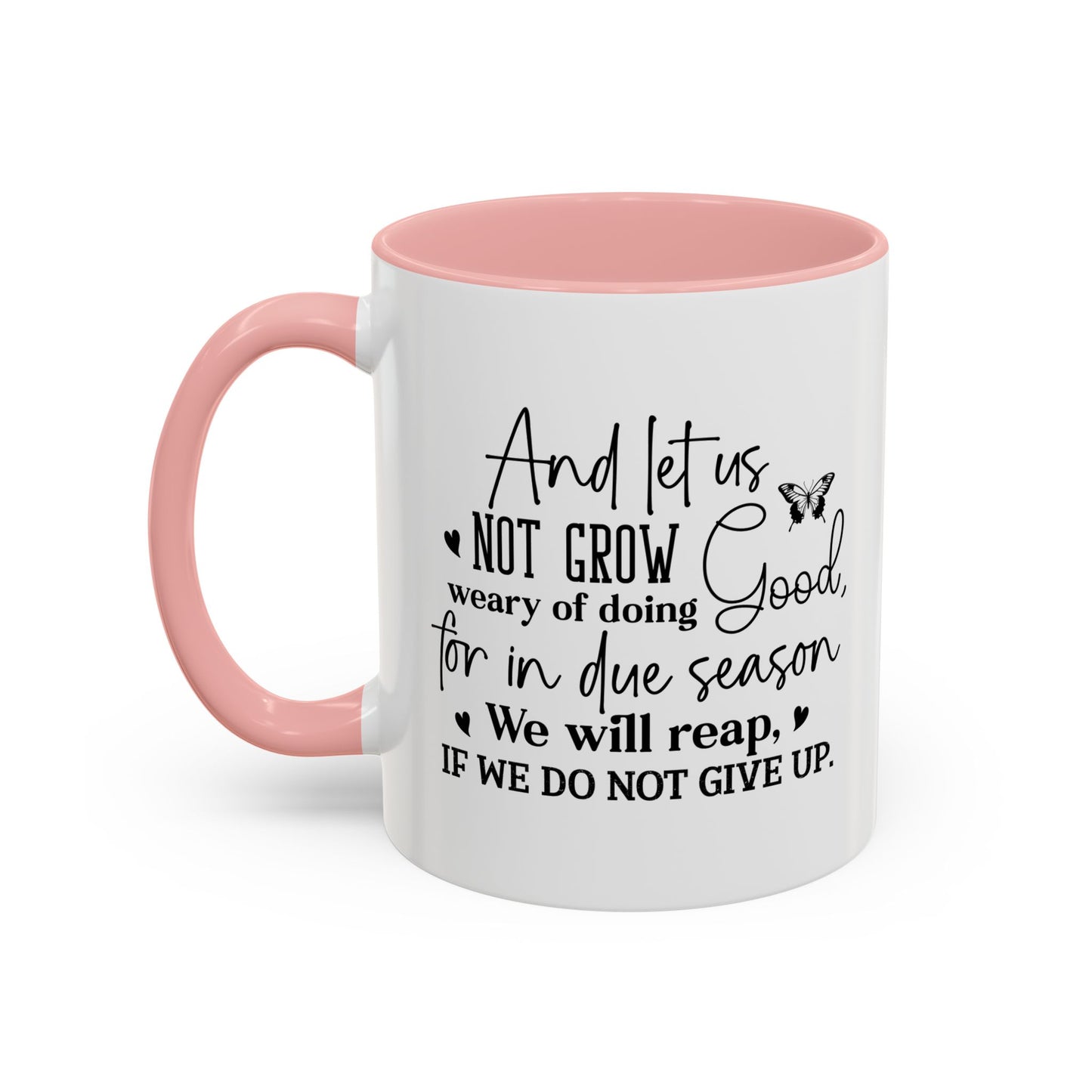 Christian Ceramic Mug - Due Season Accent Coffee Mug (11, 15oz)