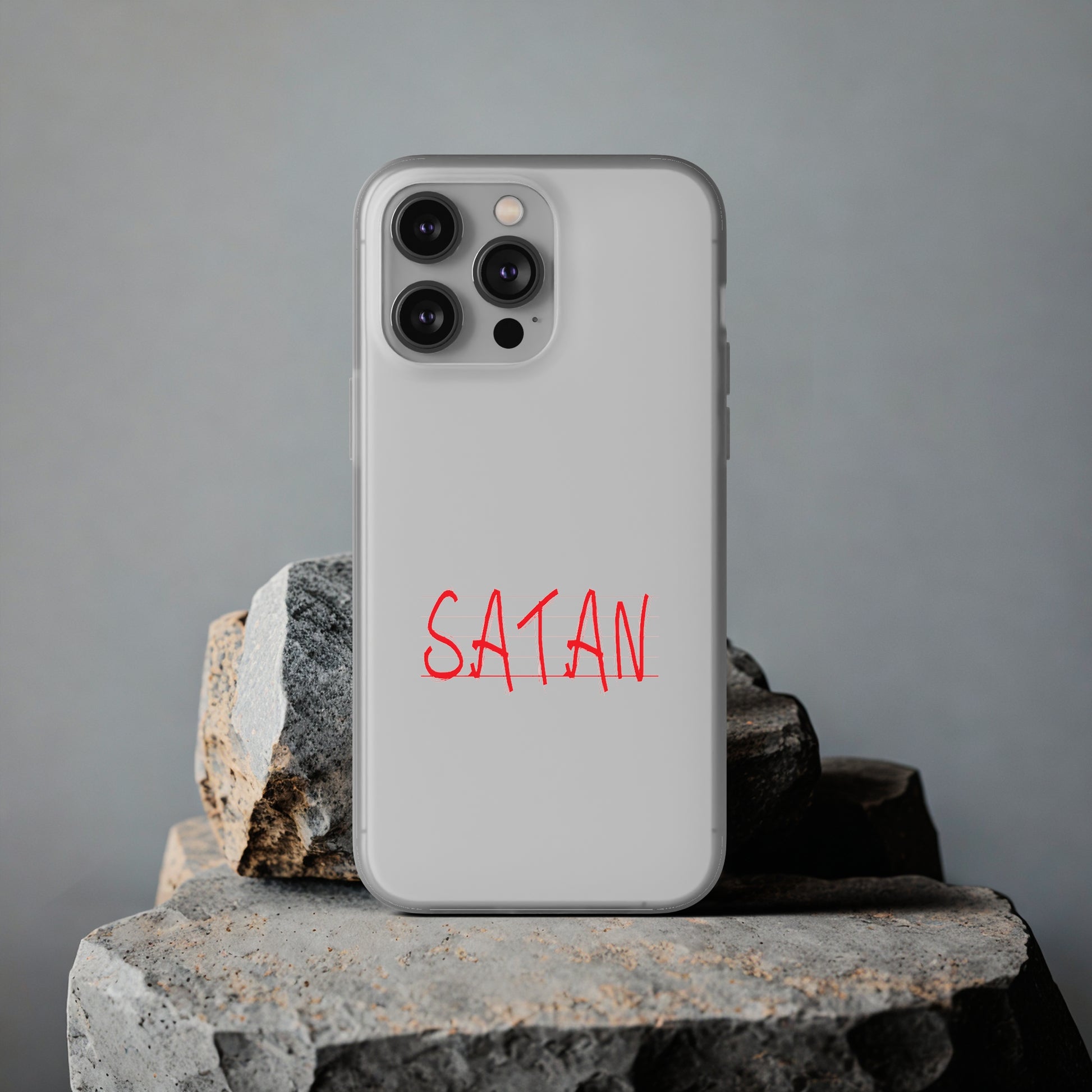 Not Today Satan Not Tomorrow Either Christian Flexi Phone Case Printify