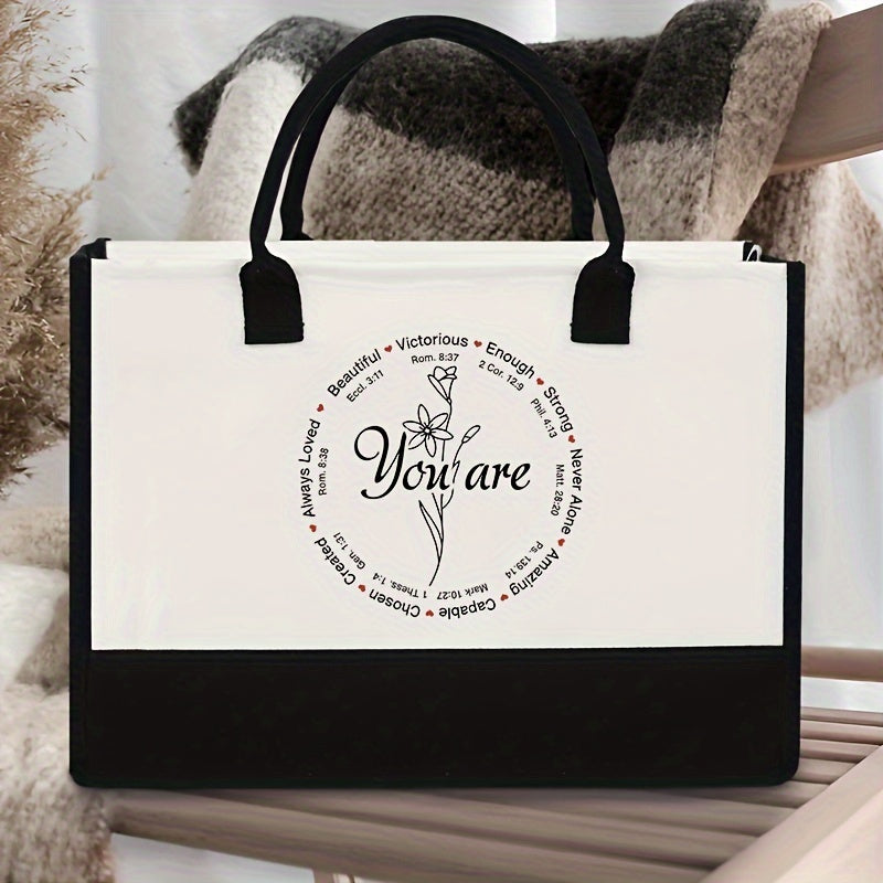 You Are Christian Tote Bag claimedbygoddesigns