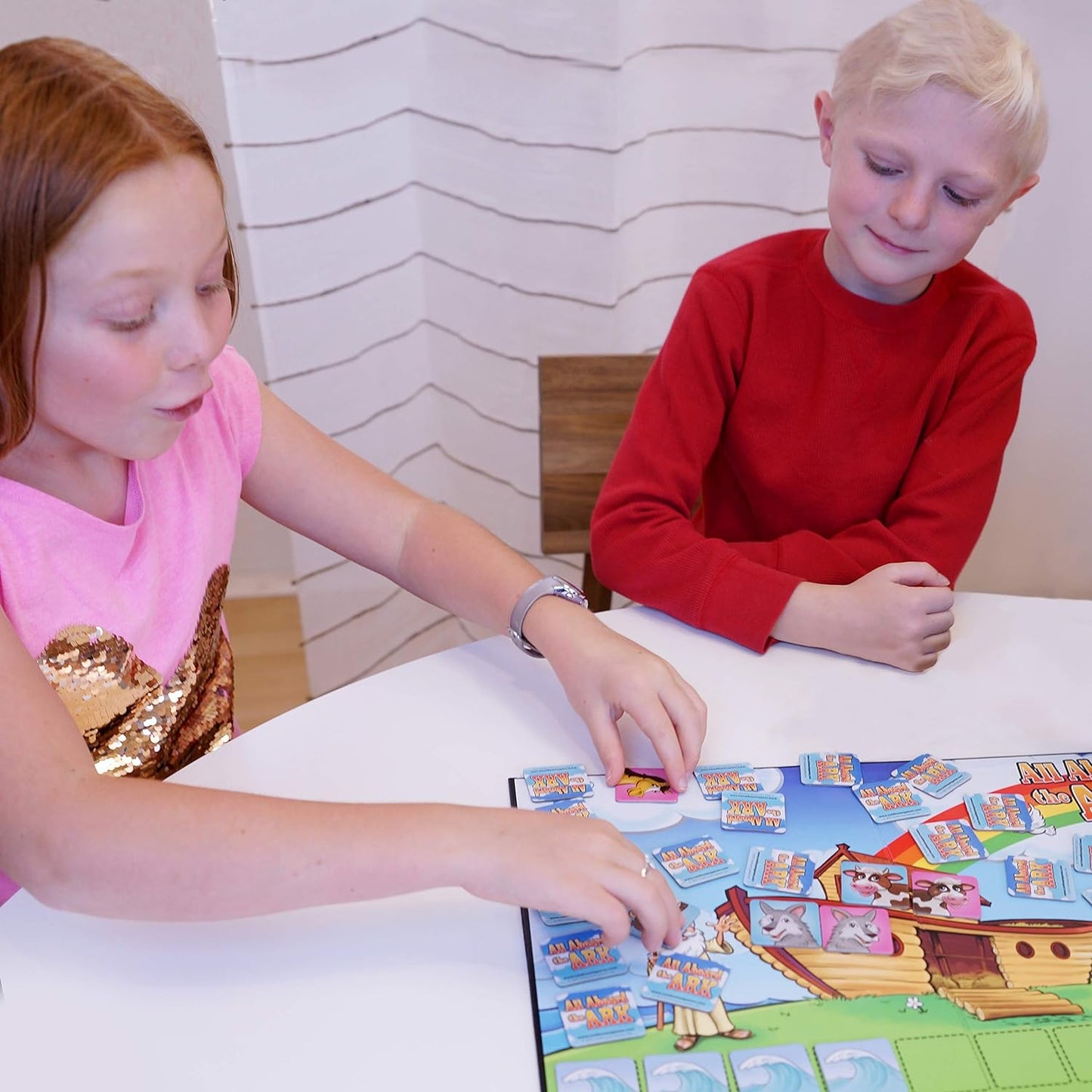 All Aboard the Ark Board and Matching Christian Game - Kids Ages 4 and Up claimedbygoddesigns