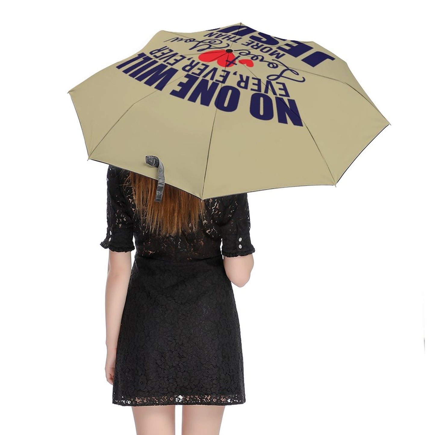 No One Will Ever Ever Love You More Than Jesus Christian Umbrella