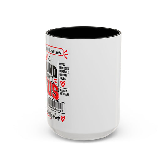 If Found, Return to Jesus Personalized Christian Coffee Mug — Called by Name Accent Mug (15oz)