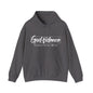 Christian Hooded Sweatshirt -Confidence In Him Knowing I Can't But He Can