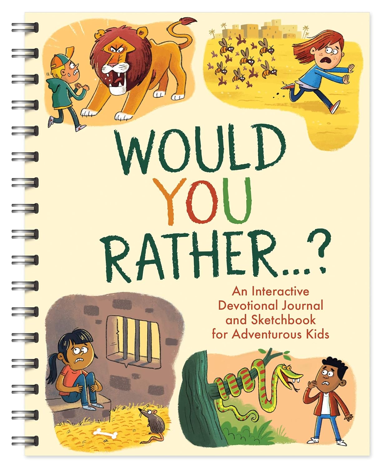 Bible Would You Rather. . .: An Interactive Devotional Journal and Sketchbook for Adventurous Kids! claimedbygoddesigns