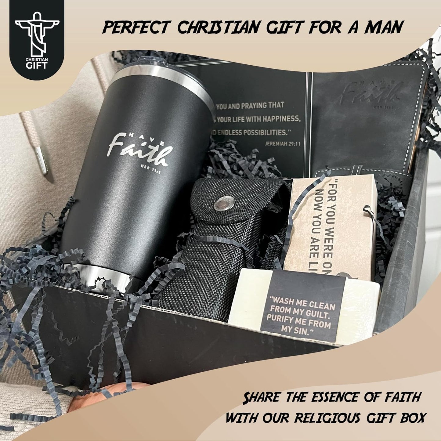 Faith Christian Gifts Perfect for Men and Women claimedbygoddesigns