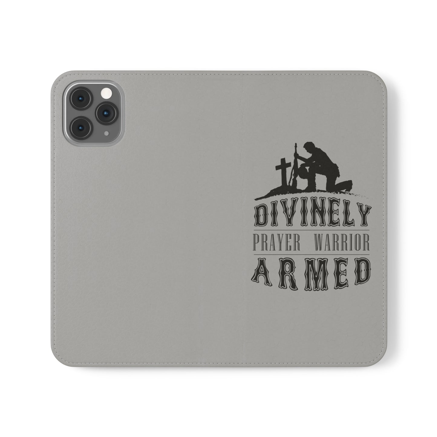 Divinely Armed Prayer Warrior Phone Flip Cases