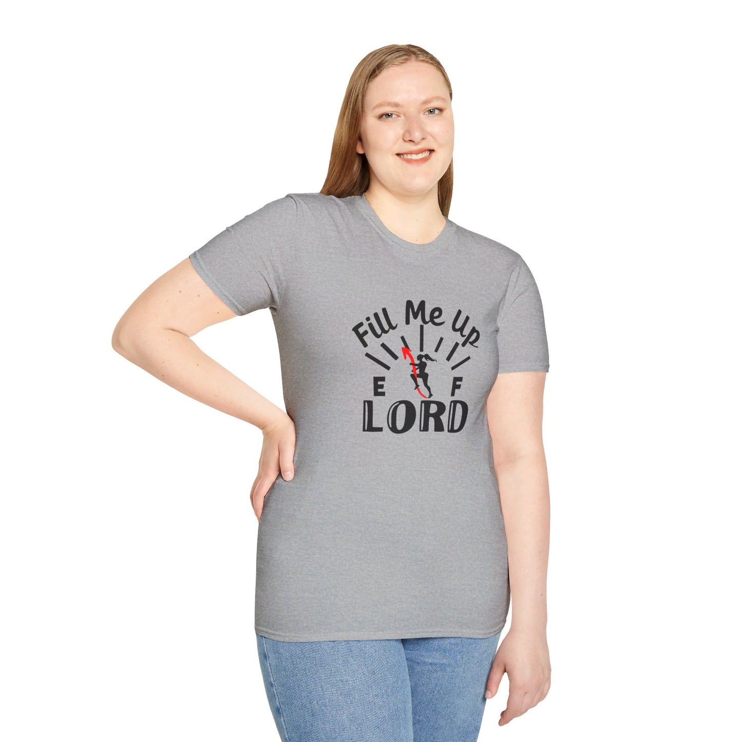 Fill Me Up Lord Funny Unisex Christian T-shirt