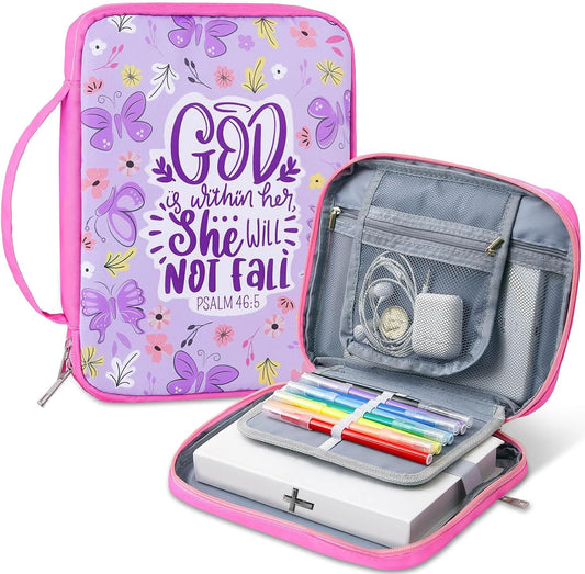 God Is Within Her She Will Not Fail Bible Cover claimedbygoddesigns