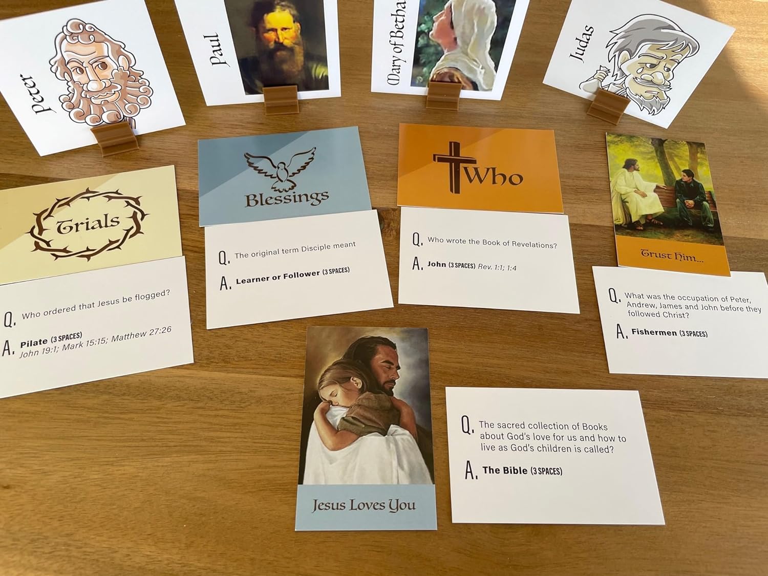 Following His Path: A Learning Board Game of Jesus' Life and Teachings claimedbygoddesigns