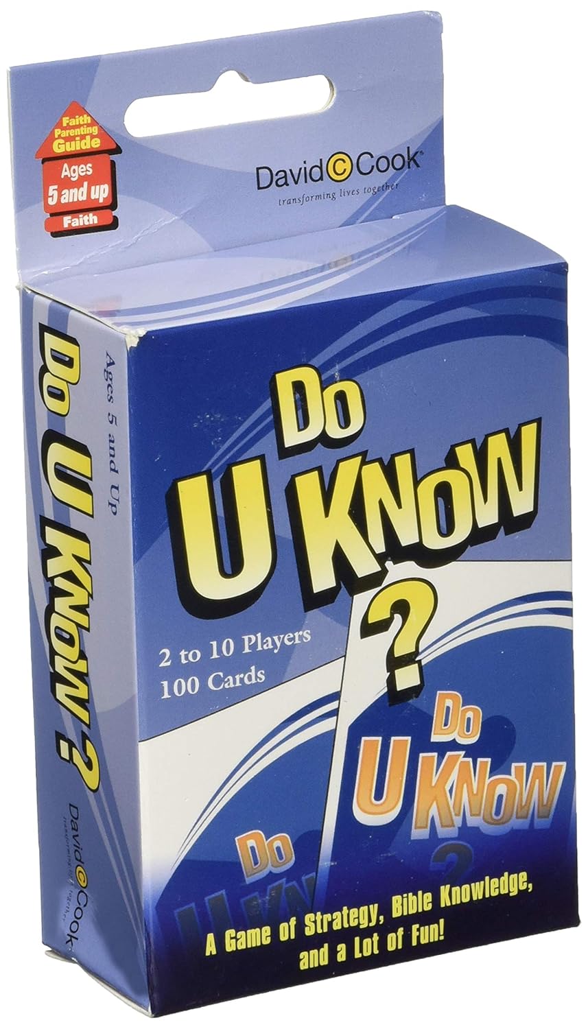 Bible Uno: Do U Know? Bilbe Game claimedbygoddesigns