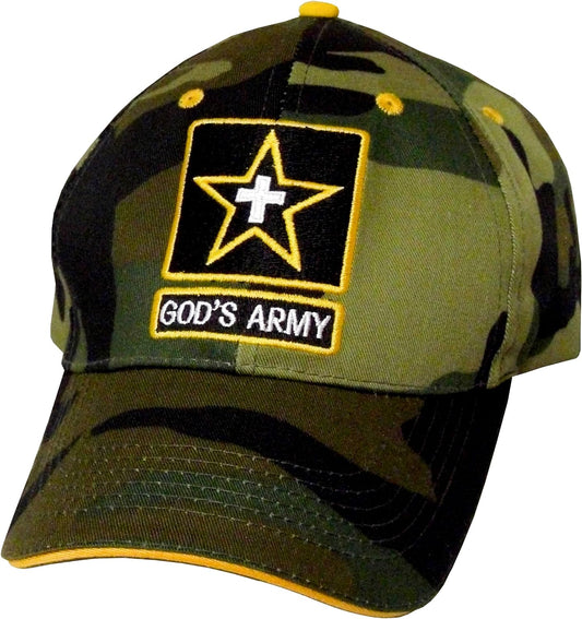 God's Army Christian Hat claimedbygoddesigns