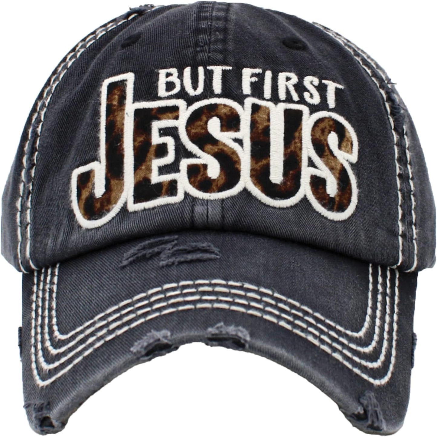 But First Jesus Christian Hat claimedbygoddesigns