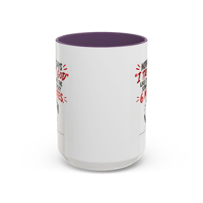 Nothing Says I Trust God Like Checking the Situation Every 6 Minutes Mug