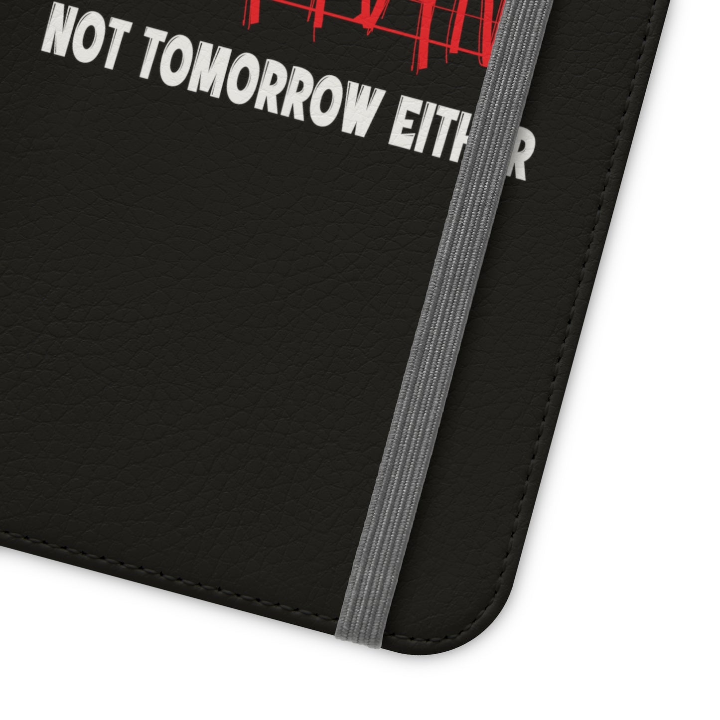 Not Today Satan Not Tomorrow Either Christian Phone Flip Cases Printify