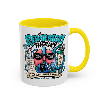 Respiratory Therapy Coffee Mug – Funny Respiratory Therapist Gift (11/15oz)
