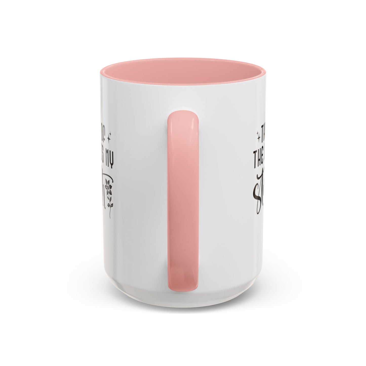 Inspirational Accent Coffee Mug - The Joy of the Lord is My Strength - Perfect for Faith Lovers
