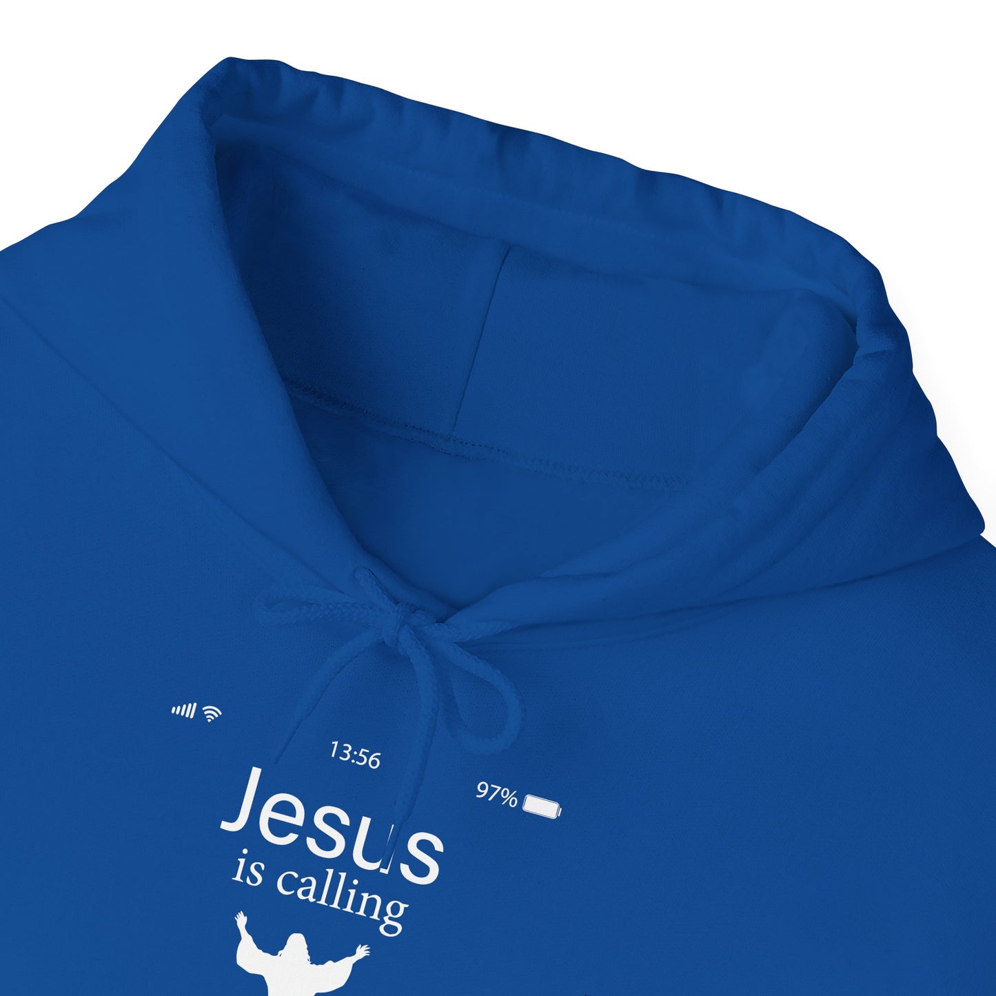 Jesus Is Calling And I Must Go Bible Emergency Numbers Funny  Unisex Christian Hooded Pullover Sweatshirt