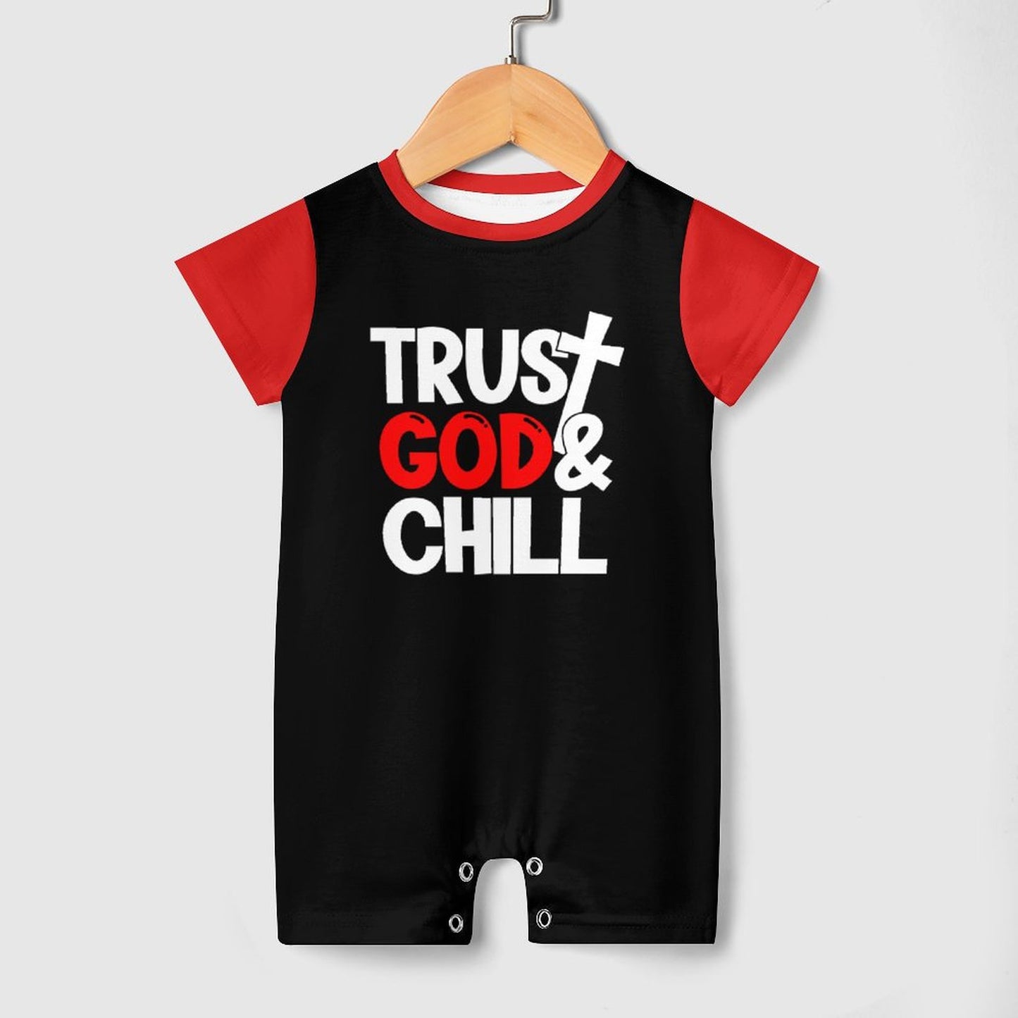 Trust God & Chill Christian Baby Onesie SALE-Personal Design