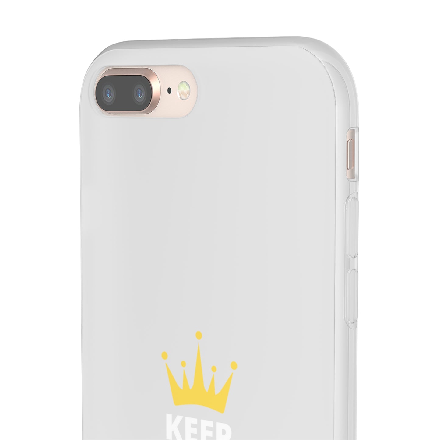 Keep Calm And Trust God Christian Flexi Phone Case Printify