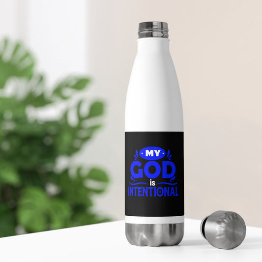 My God Is Intentional Insulated Bottle