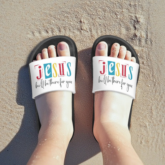 He'll Be There For You Christian Children's Sandals - ClaimedbyGodDesigns