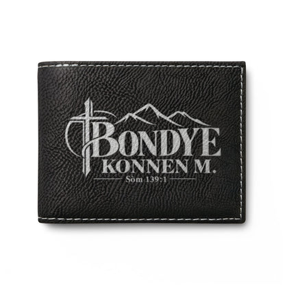 Bondye Konnen M. Kreyòl Christian RFID wallet, view 4