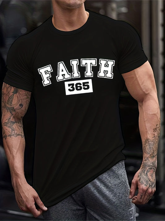 Faith 365 Men's Christian T-Shirt claimedbygoddesigns