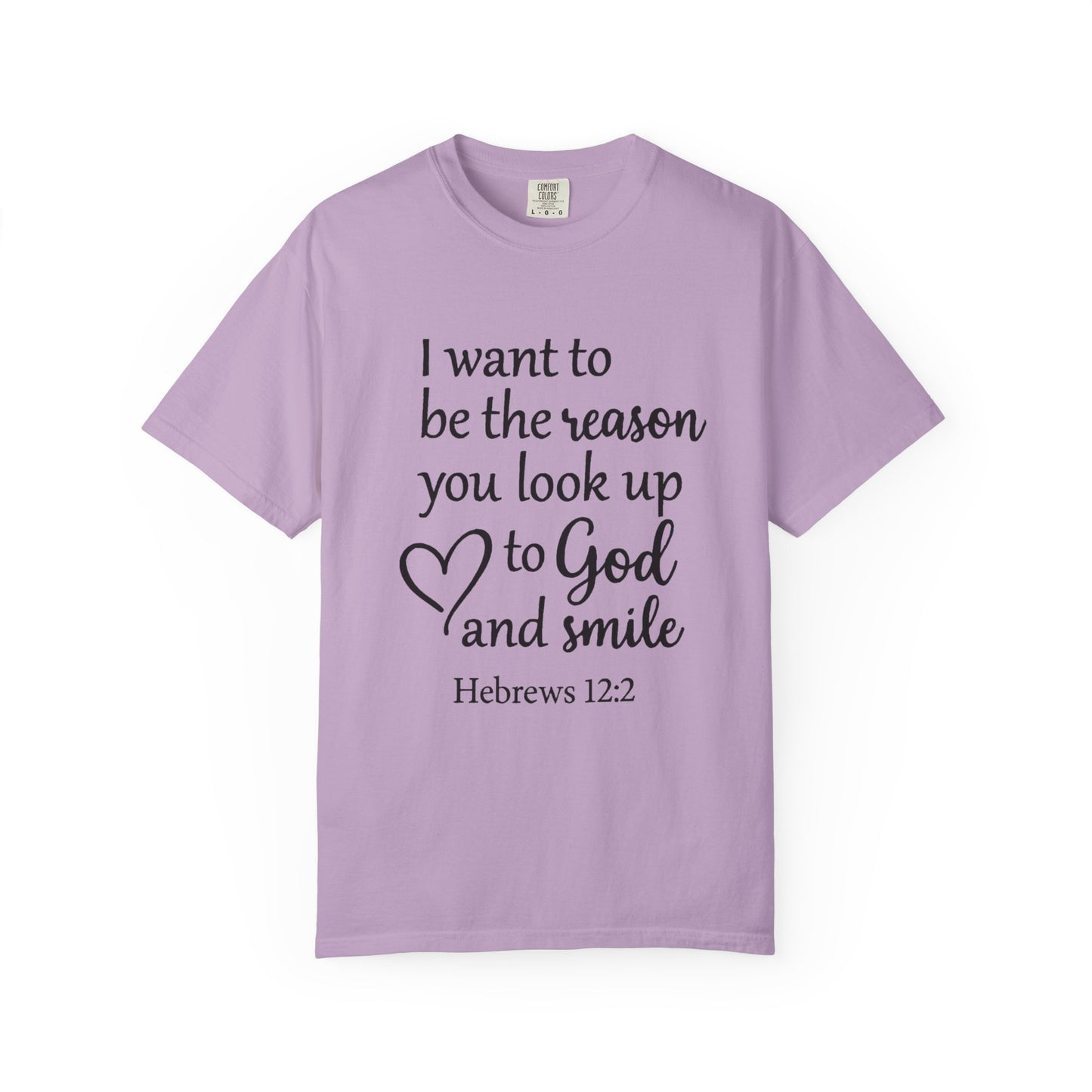 Inspirational Unisex T-Shirt -Smile, Faith-Based Apparel, Religious Gift, Christian Tee, Motivational Shirt, Everyday Wear