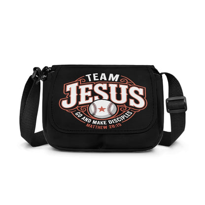 Team Jesus Christian Kids Flap Crossbody Bag