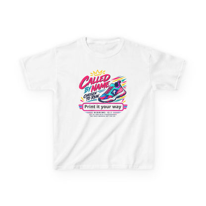 Personalized Called by Name youth Christian graphic t-shirt