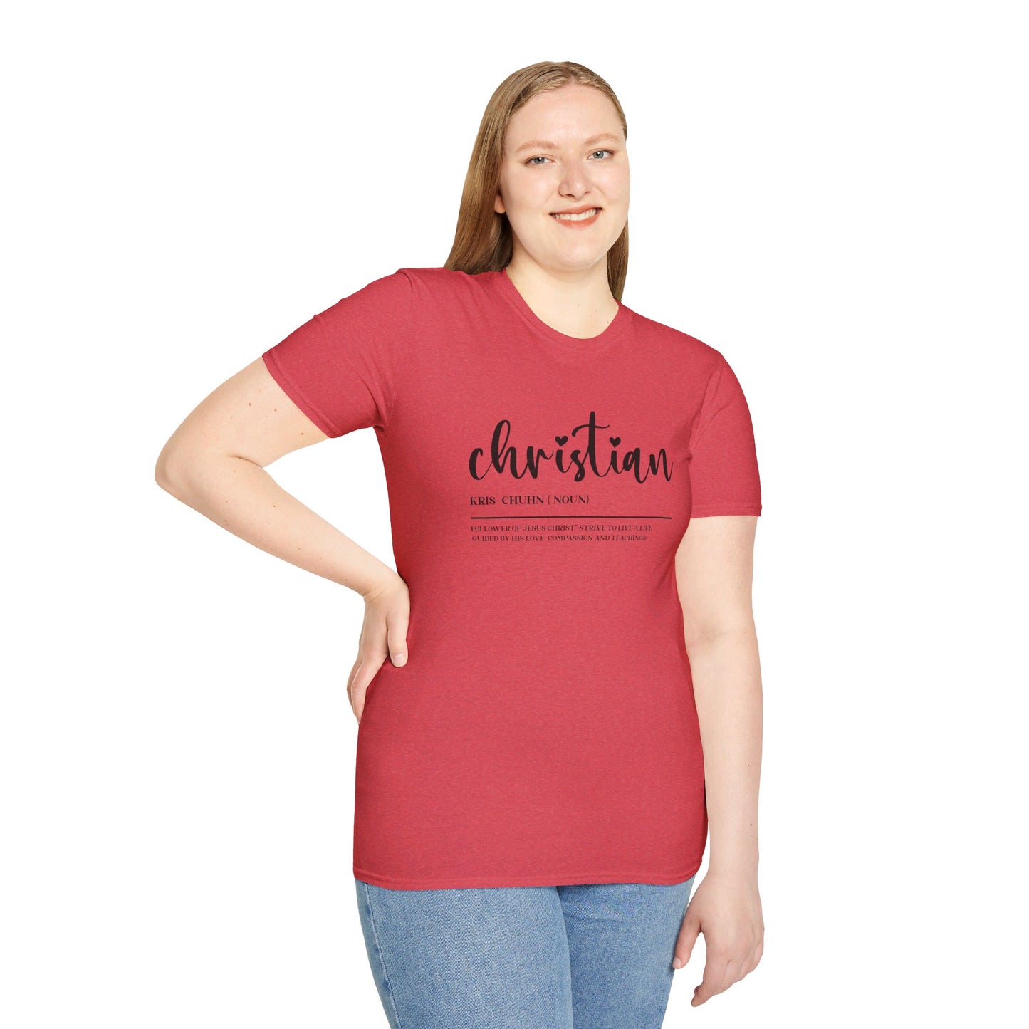 I Am A Christian Follower Of Christ  Christian Unisex T-shirt