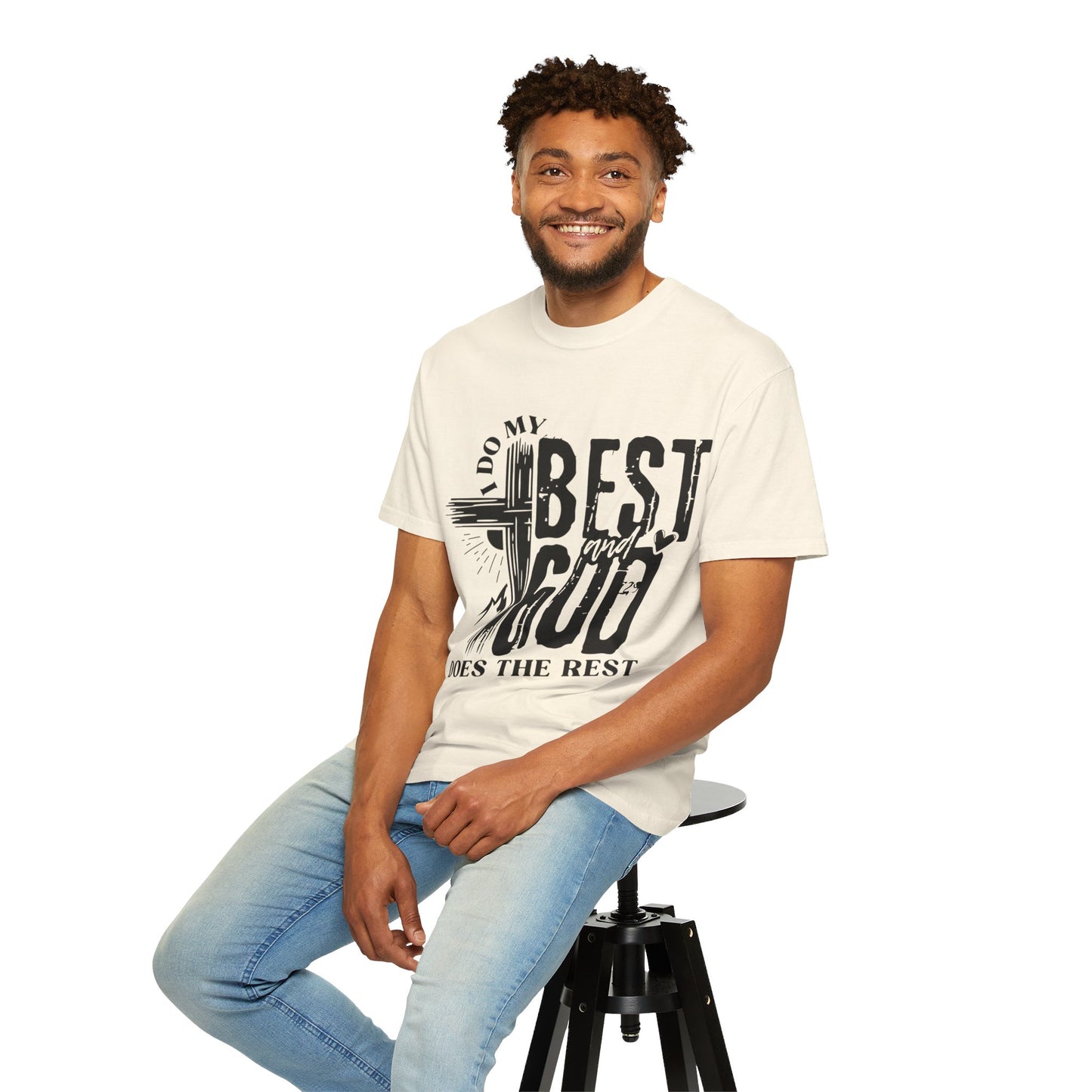 I Do My Best And God Does The Rest Unisex Christian T-shirt