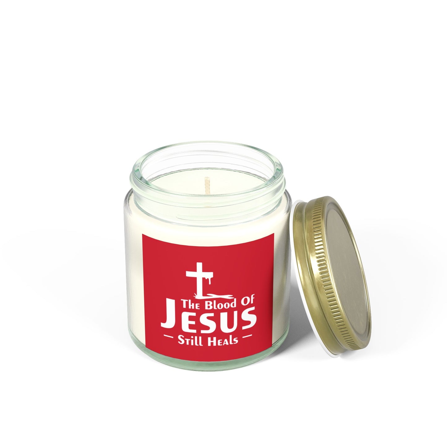 The Blood Of Jesus Still Heals Christian Scented Candle (4oz, 9oz)