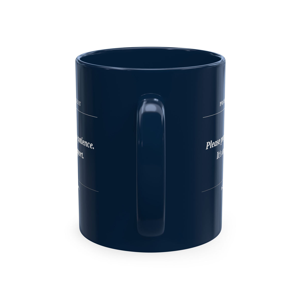 Prayer Request Ceramic Mug — 'Please Pray for Me' Inspirational Coffee Cup