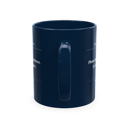 Prayer Request Ceramic Mug — 'Please Pray for Me' Inspirational Coffee Cup