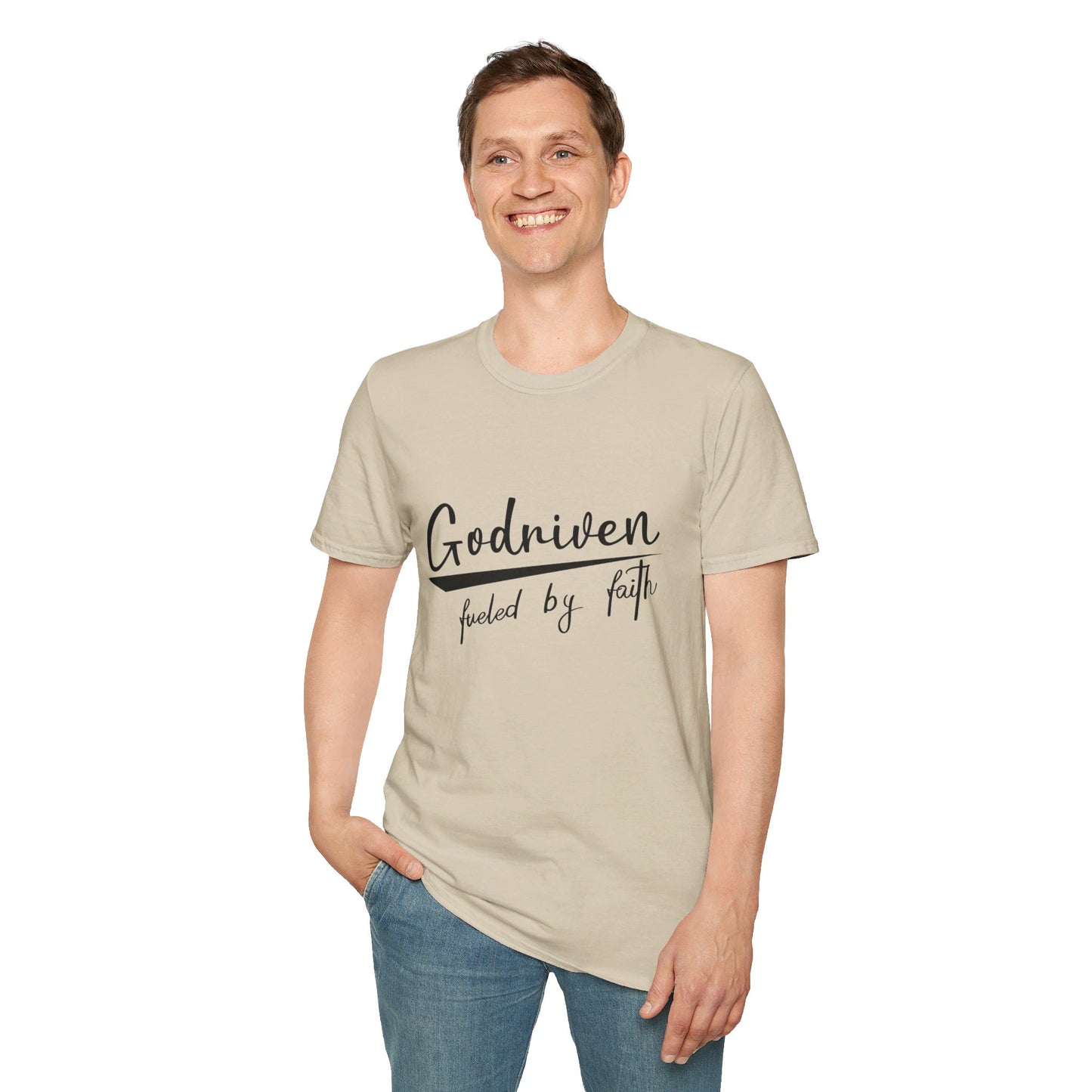 Godriven Fueled By Faith Unisex Christian T-shirt