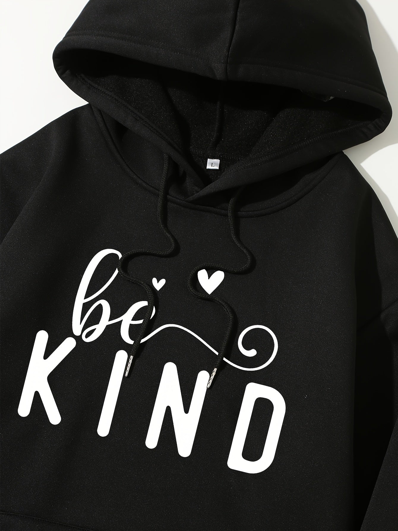 Be Kind Women's Christian Pullover Hooded Sweatshirt claimedbygoddesigns