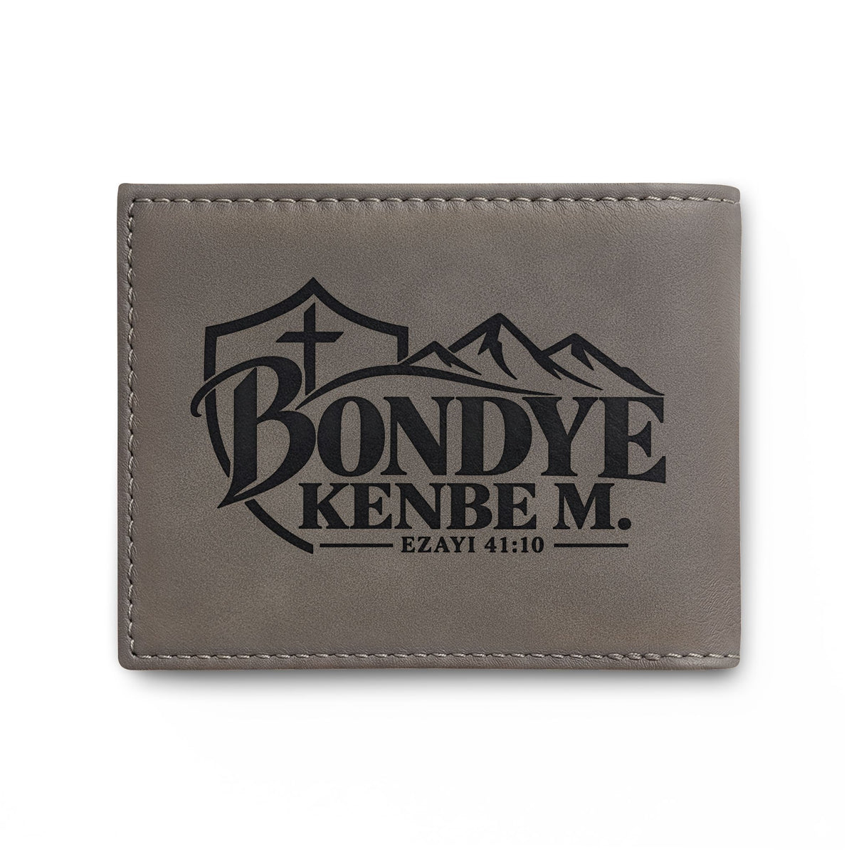 Bondye Kenbe M. Kreyòl Christian RFID wallet, view 8