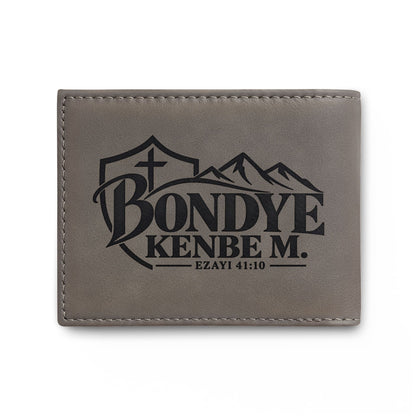 Bondye Kenbe M. Kreyòl Christian RFID wallet, view 8