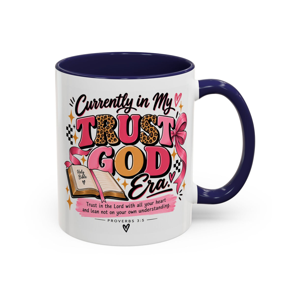 Currently in My Trust God Era Coffee Mug