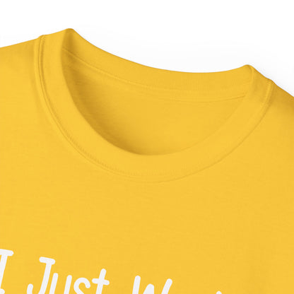 I Just Want To Drink Coffee And Praise Jesus Unisex Christian Ultra Cotton Tee Printify