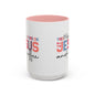 Christian Ceramic Mug - This Mama Runs On Him & Coffee Christian Accent Coffee Mug (11, 15oz)