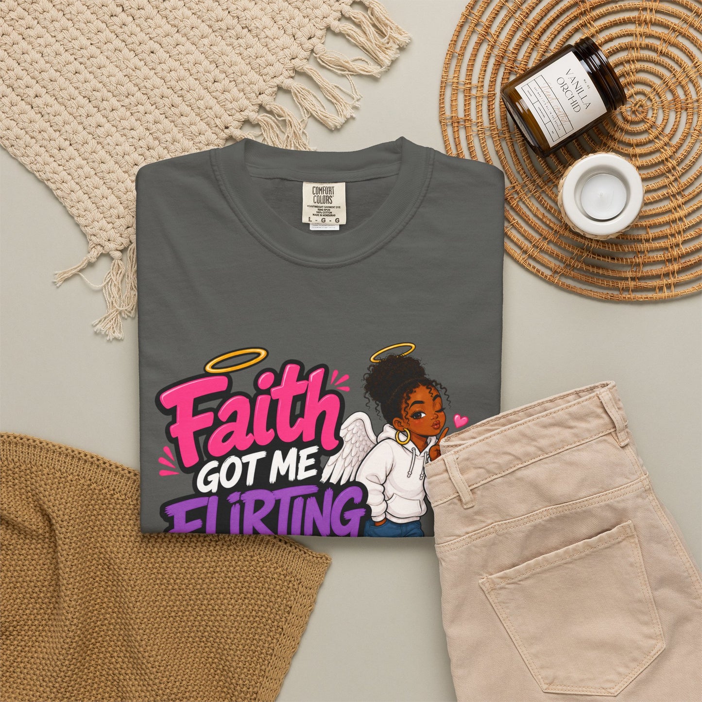 Faith Got Me Flirting With Peace T-Shirt