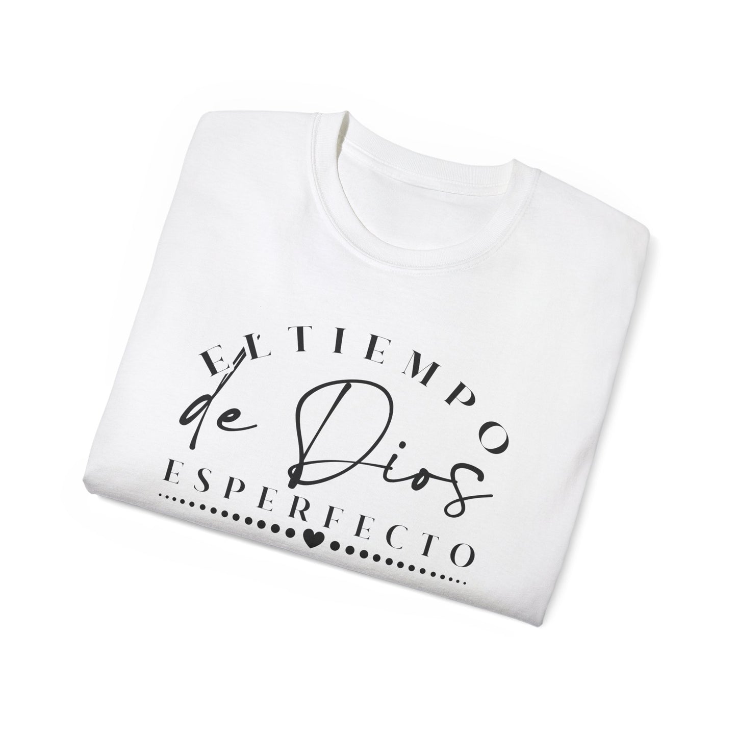 EL TIEMPO DE DIOS ES PERFECTO Christian Spanish Unisex T-shirt Printify