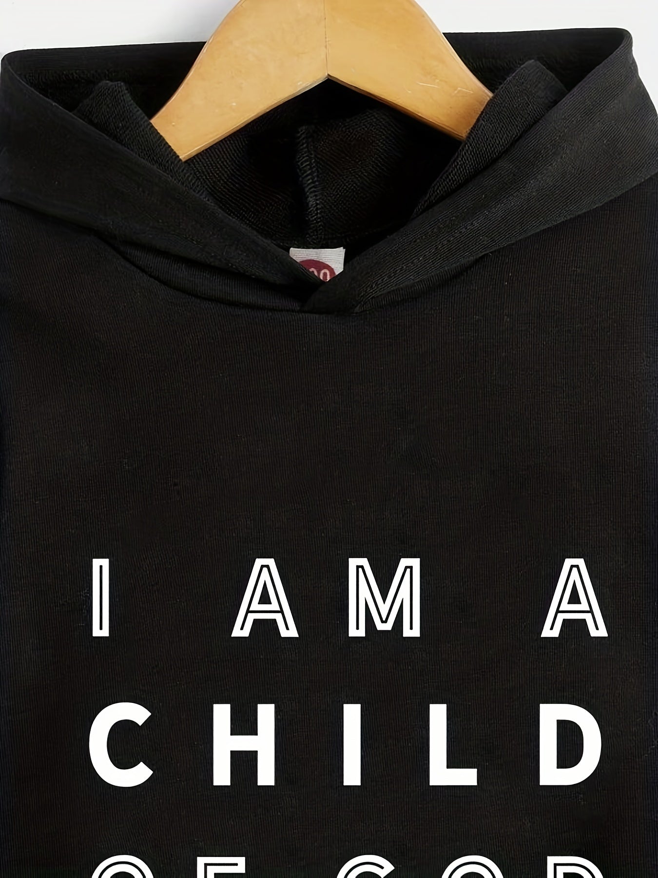 GALATIANS 3:26 I Am A Child Of God Youth Christian Pullover Hooded Sweatshirt claimedbygoddesigns